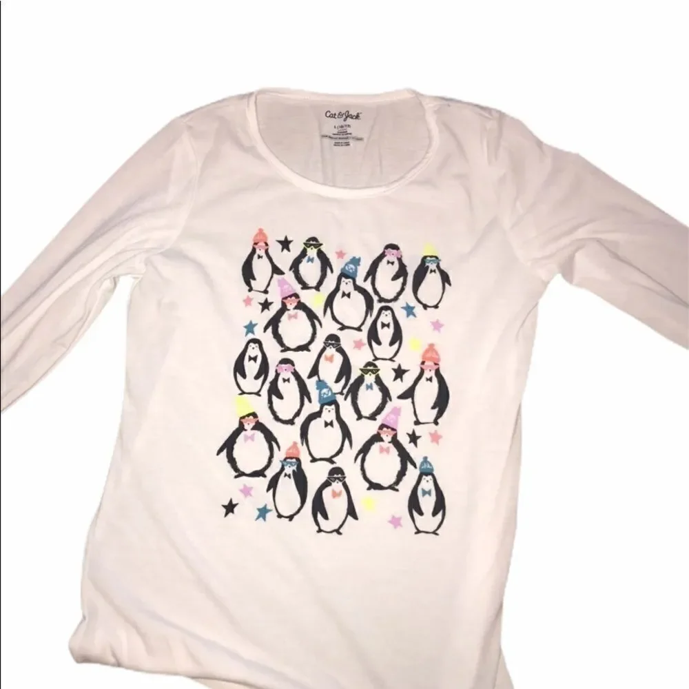 NWT Cat and Jack Girls Large Sleepwear Blouse
